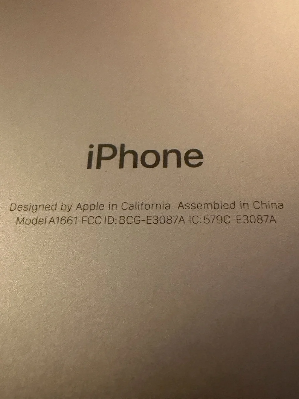 Unlocked Apple iPhone 7 Plus (Model A1661) Rose Gold 128g Storage